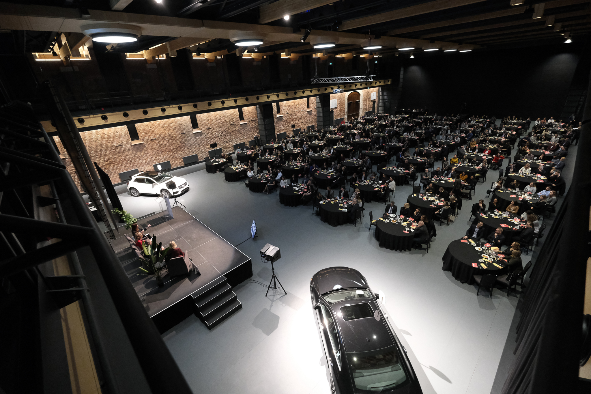 Salle événementielle pour véhicules